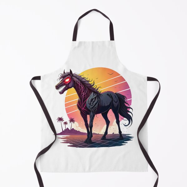 Item preview, Venom Horse Art, Retro Sunset designed and sold by graphic-genie.