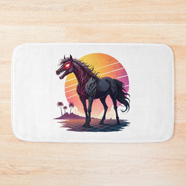 Item preview, Venom Horse Art, Retro Sunset designed and sold by graphic-genie.