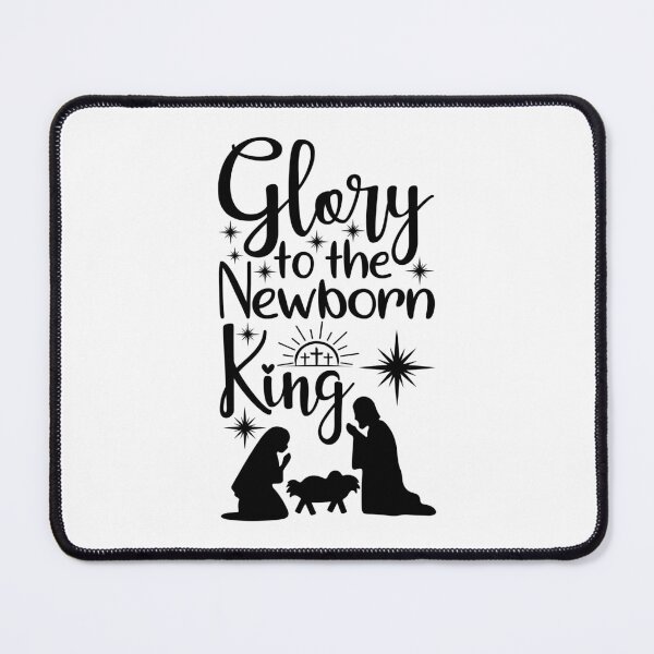 Item preview, Glory to the Newborn King designed and sold by simplydesignart.