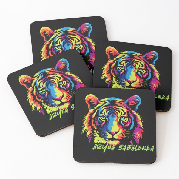 Item preview, Aryna Sabalenka colorful TIGER designed and sold by AissTee.