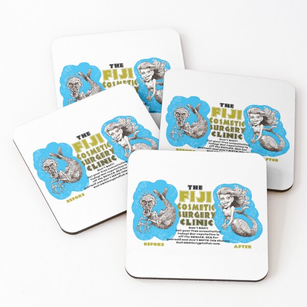 Item preview, Mermaid cosmetic surgery spoof advert designed and sold by IanBakerToons.