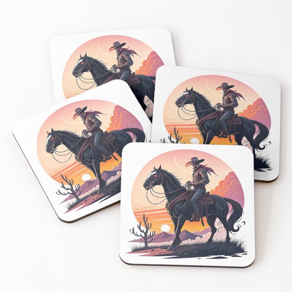 Item preview, Venom Horse Art, Retro Sunset designed and sold by graphic-genie.