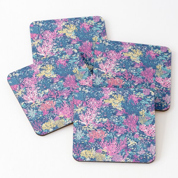 Item preview, Pink, Coral reefs and underwater plants designed and sold by mind-coloring.