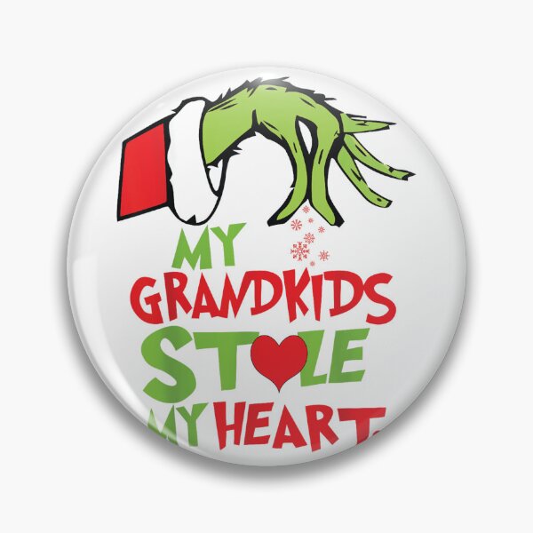 Item preview, My Grandkids Stole My Heart Funny Grandkids Christmas designed and sold by Denenberg Jardel.