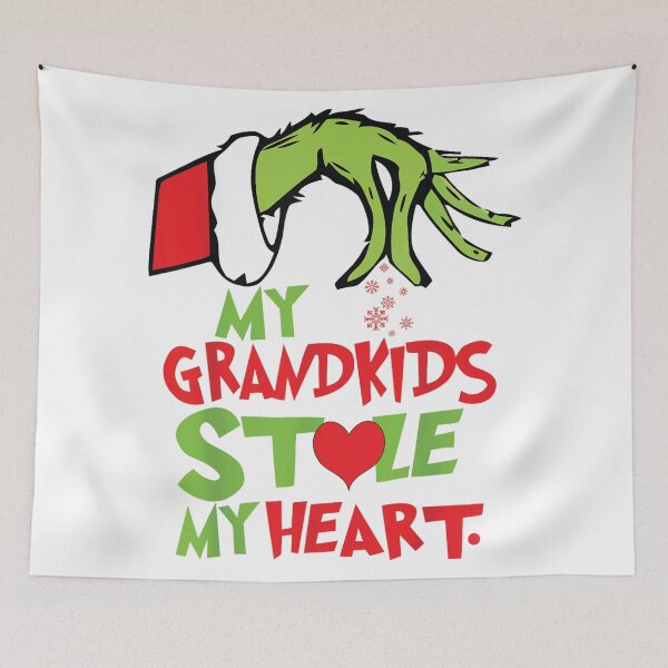 Item preview, My Grandkids Stole My Heart Funny Grandkids Christmas designed and sold by Denenberg Jardel.