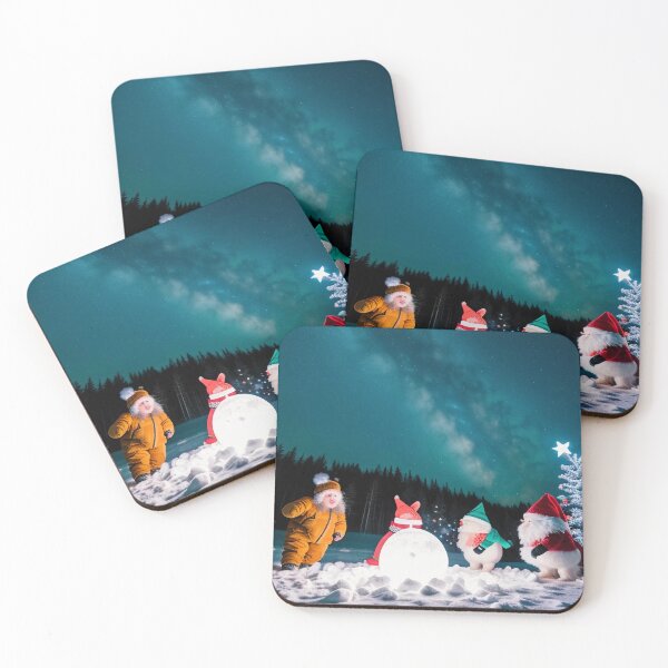 Item preview, New Year greetings "season genies" designed and sold by Leo-Fein.