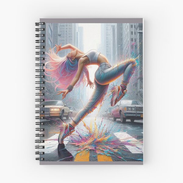 Item preview, B-girl Vibrant Street Dance on Street cityscape. designed and sold by Nanthanon.