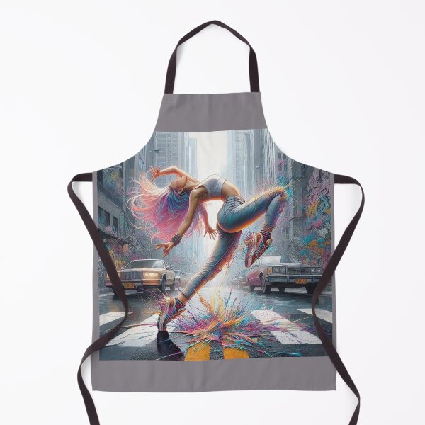 Item preview, B-girl Vibrant Street Dance on Street cityscape. designed and sold by Nanthanon.
