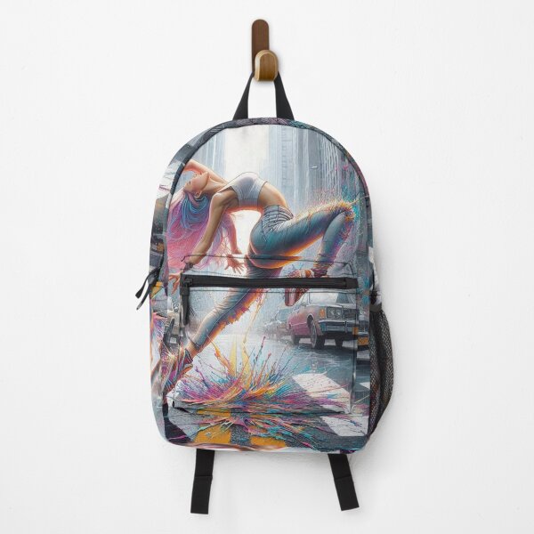 Item preview, B-girl Vibrant Street Dance on Street cityscape. designed and sold by Nanthanon.