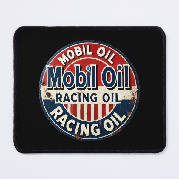 Item preview, Mobil Oil - Racing Oil designed and sold by FutureTraveller.