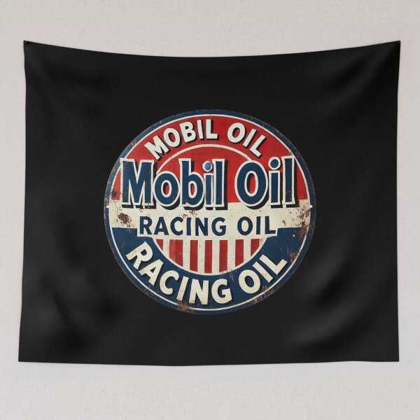 Item preview, Mobil Oil - Racing Oil designed and sold by FutureTraveller.