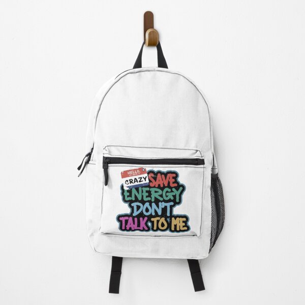 Item preview, save energy don't talk to me designed and sold by SmileShop888.