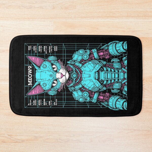 Item preview, Cyberpunk Cat Robot Android Cyborg Futuristic Feline Kitty designed and sold by GrandeDuc.