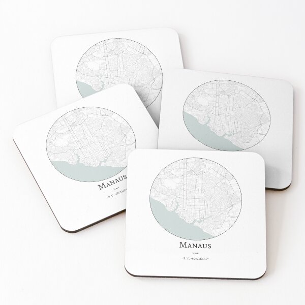 Item preview, Topography of Manaus designed and sold by JohnnysHeath.