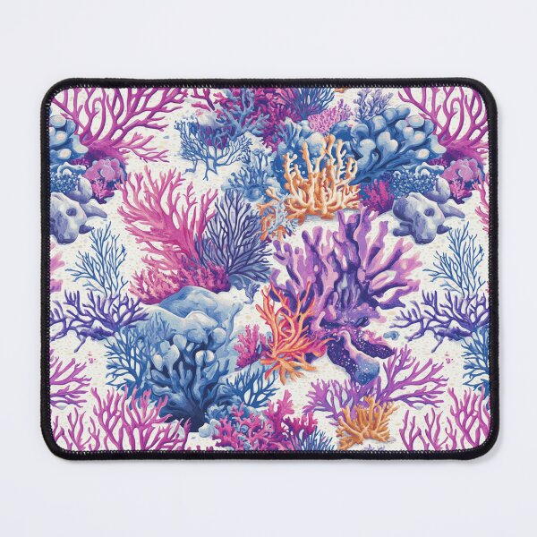 Item preview, Pink-Purple Coral reefs and underwater plants designed and sold by mind-coloring.