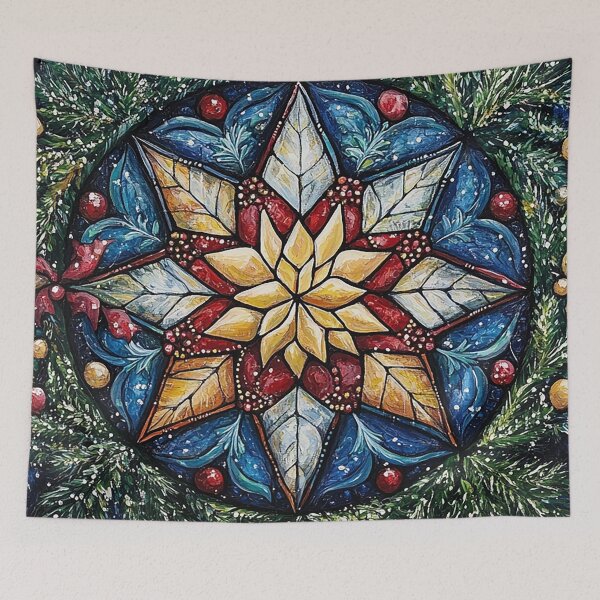 Item preview, Moncirca - Christmas mandala (12/16) designed and sold by sabantha.