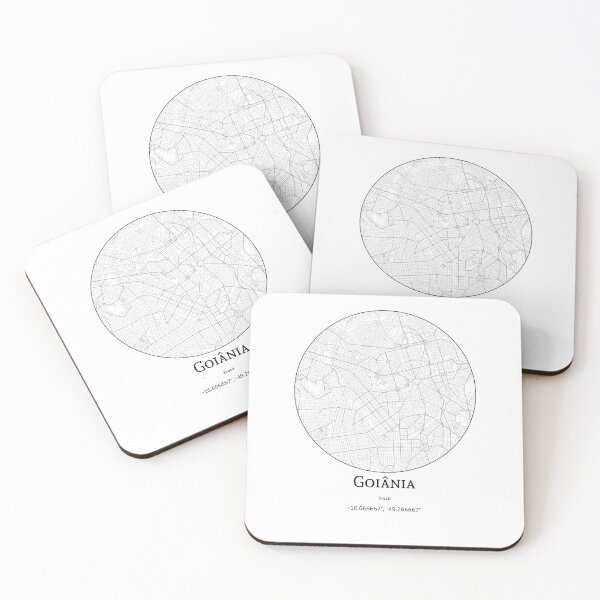 Item preview, Topography of Goiânia designed and sold by JohnnysHeath.