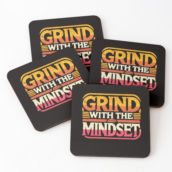 Item preview, Motivational Quote, Grind with the Mindset, Success  designed and sold by Logiamerch.