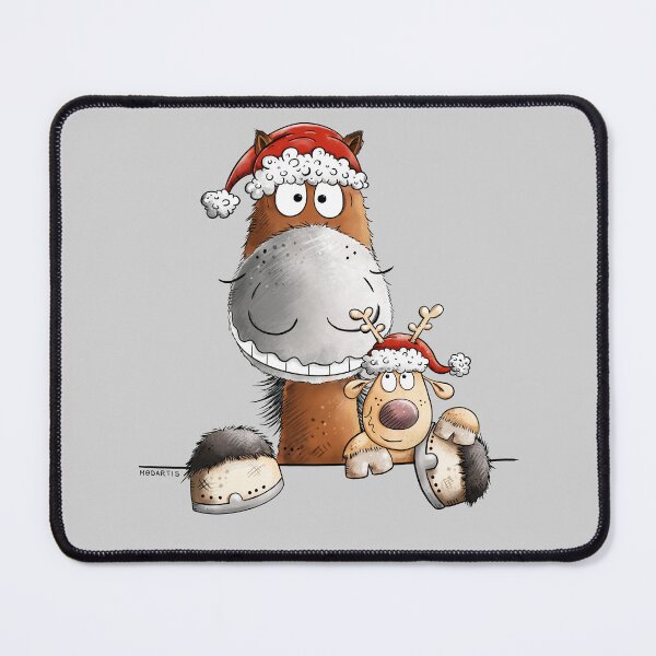 Item preview, Funny Christmas Horse With Reindeer designed and sold by modartis.