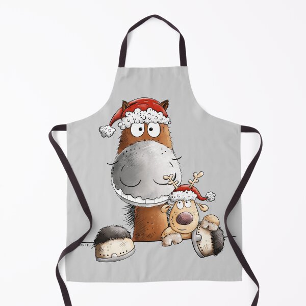 Item preview, Funny Christmas Horse With Reindeer designed and sold by modartis.