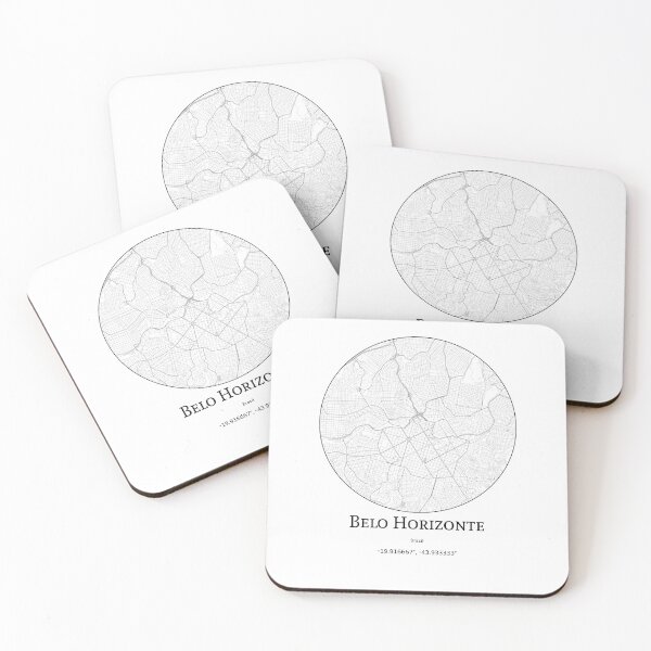 Item preview, Topography of Belo Horizonte designed and sold by JohnnysHeath.