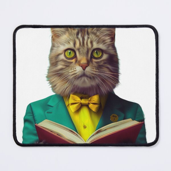 Item preview, A clever romantic cat designed and sold by PixcelStudioB.