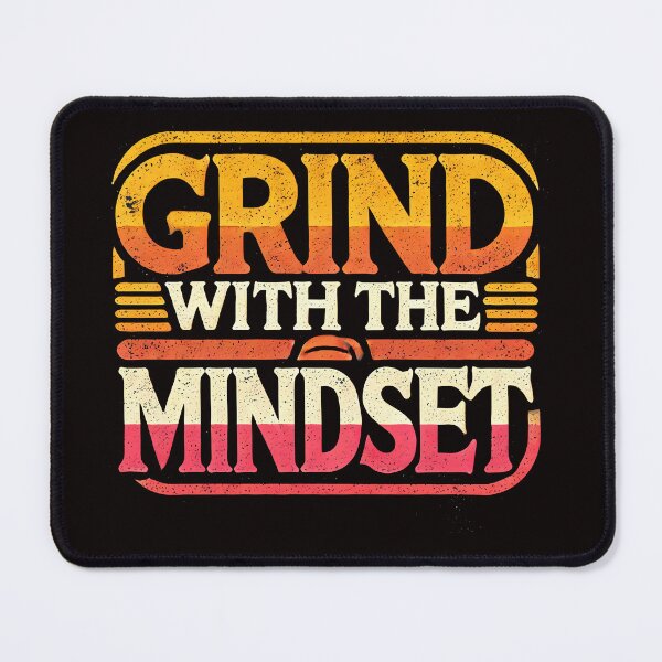 Item preview, Motivational Quote, Grind with the Mindset, Success  designed and sold by Logiamerch.