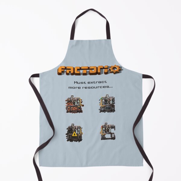 Item preview, Factorio, Must extract more resources... designed and sold by OctopusDL.