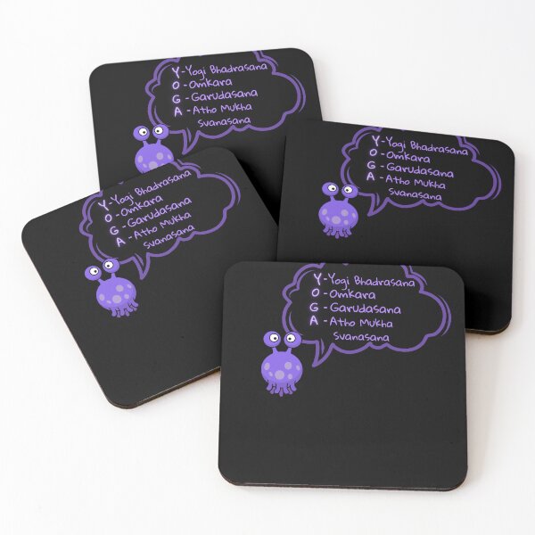 Item preview, Yoga. Yogi Bhadrasana, Omkara, Garudasana, Funny gift for loved ones designed and sold by Krzysztof Siwek.