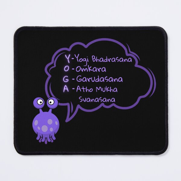 Item preview, Yoga. Yogi Bhadrasana, Omkara, Garudasana, Funny gift for loved ones designed and sold by Krzysztof Siwek.