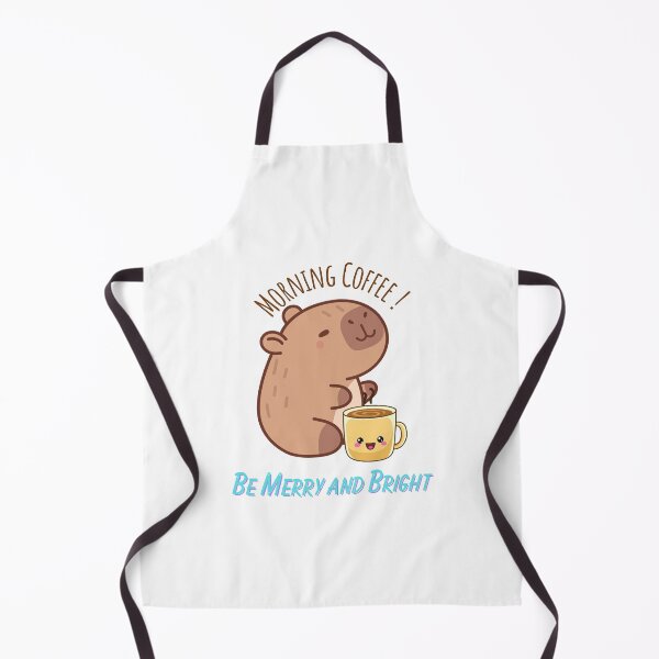 Item preview, Morning Coffee Bliss: Capybara’s Merry Moment designed and sold by Zonghe.