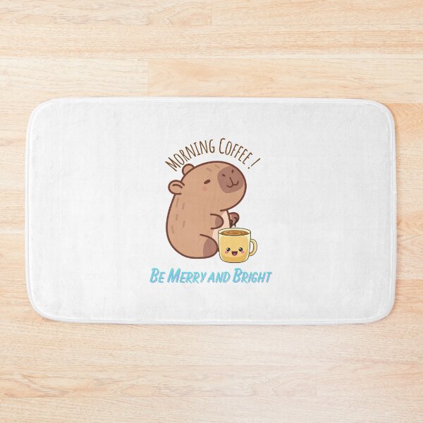 Item preview, Morning Coffee Bliss: Capybara’s Merry Moment  designed and sold by Zonghe.