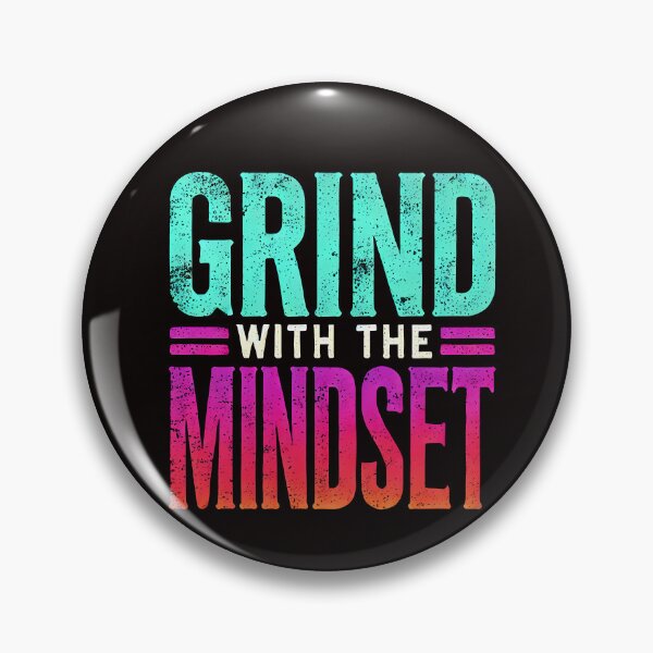 Item preview, Motivational Quote, Grind with the Mindset, Success  designed and sold by Logiamerch.