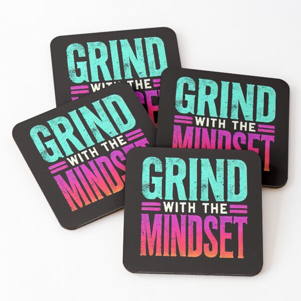 Item preview, Motivational Quote, Grind with the Mindset, Success  designed and sold by Logiamerch.