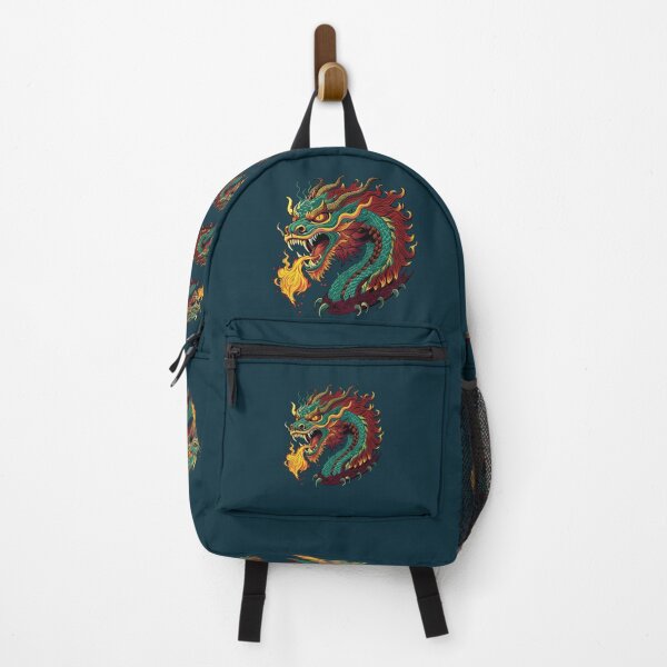 Item preview, Japanese Fantasy Flame Fire Breathing Dragon designed and sold by FemmePod.