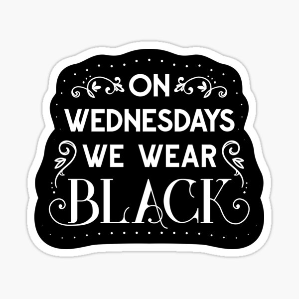 Item preview, On Wednesdays We Wear Black | The witches’ way designed and sold by MamSelle.