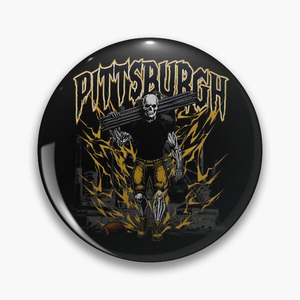 Item preview, Skeleton - Pittsburgh Football Shirt designed and sold by BancaJone.