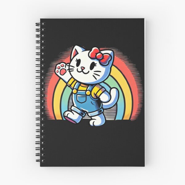 Item preview, Hi, Rainbow Kitty designed and sold by SztylishDesigns.