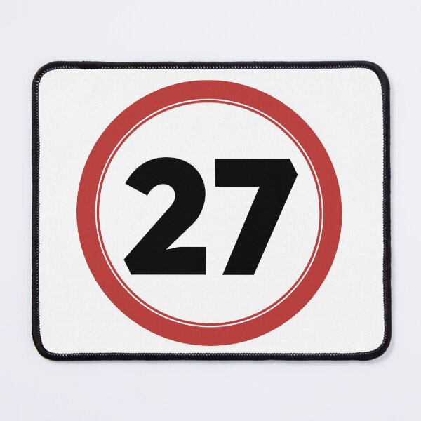 Item preview, Speed limit 27, happy 27th birthday designed and sold by Wolagno.