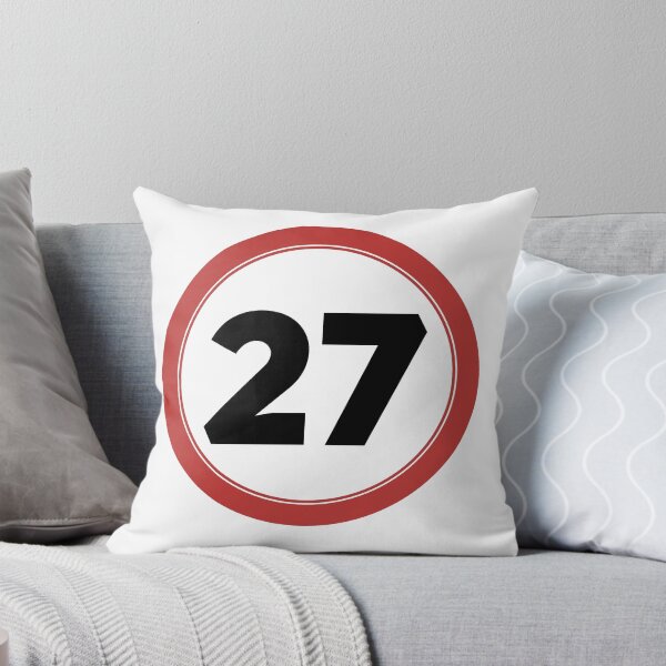Item preview, Speed limit 27, happy 27th birthday designed and sold by Wolagno.