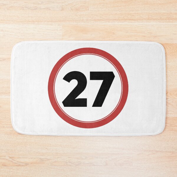 Item preview, Speed limit 27, happy 27th birthday designed and sold by Wolagno.
