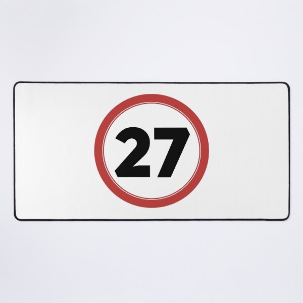 Item preview, Speed limit 27, happy 27th birthday designed and sold by Wolagno.
