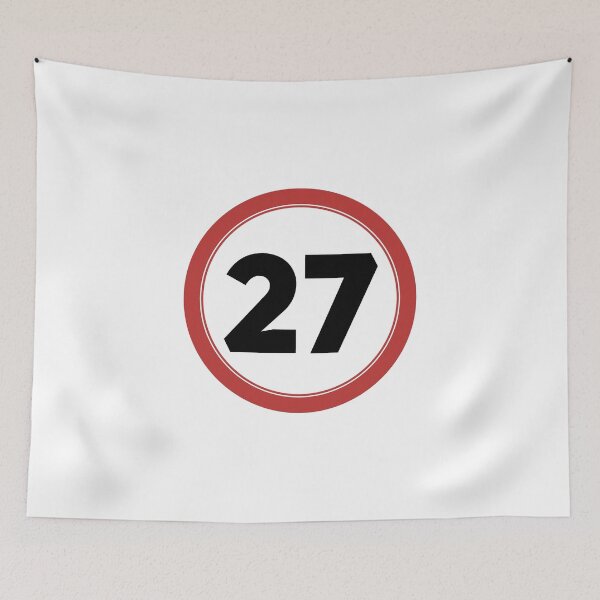 Item preview, Speed limit 27, happy 27th birthday designed and sold by Wolagno.
