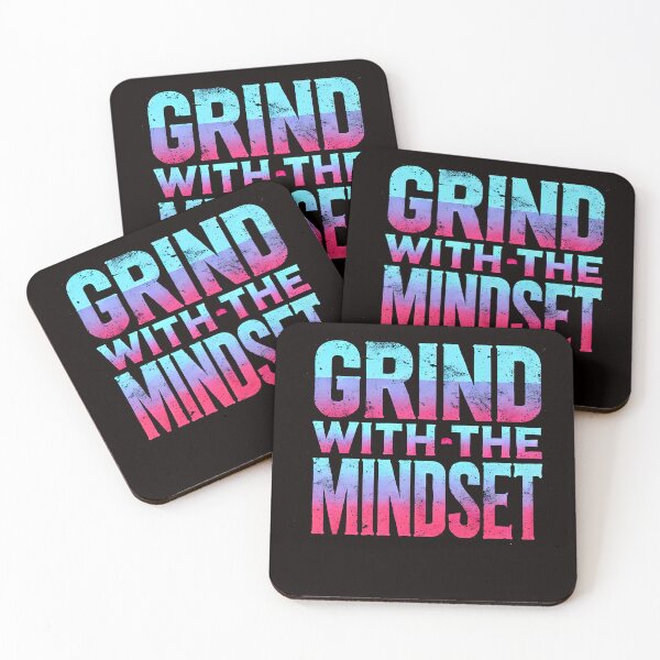 Item preview, Motivational Quote, Grind with the Mindset, Success  designed and sold by Logiamerch.