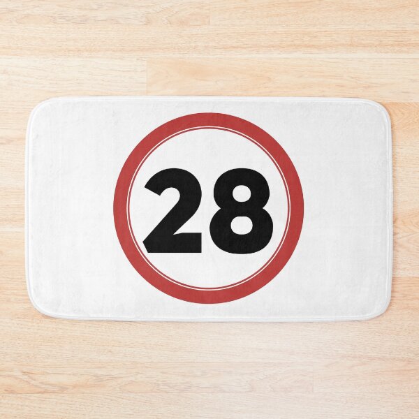 Item preview, Speed limit 28, happy 28th birthday designed and sold by Wolagno.