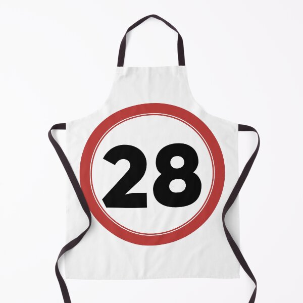 Item preview, Speed limit 28, happy 28th birthday designed and sold by Wolagno.