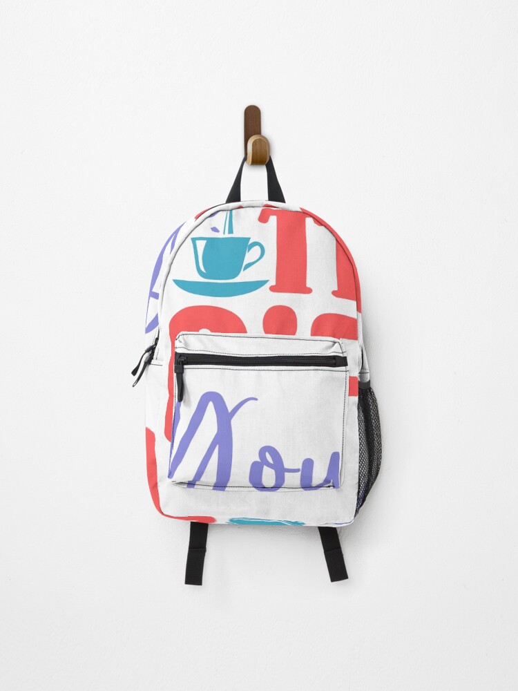 Thumbnail 1 of 3, Backpack, Everyday Teariffic Tea Rituals designed and sold by CleanDecor.
