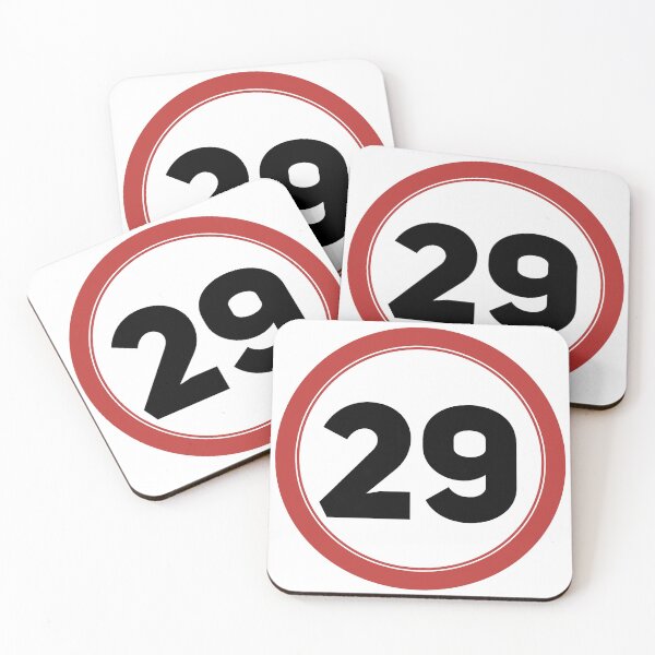 Item preview, Speed limit 29, happy 29th birthday designed and sold by Wolagno.