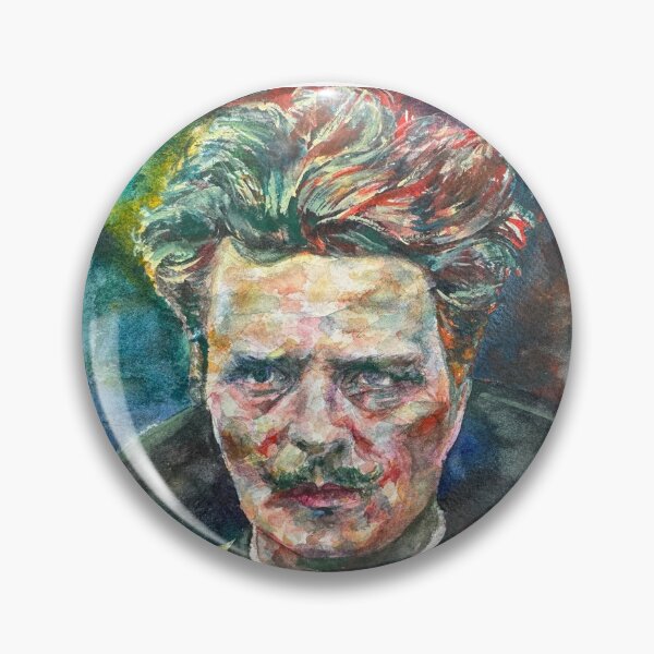 Artikelvorschau, AUGUST STRINDBERG - Aquarellporträt .2 entworfen und verkauft von lautir.