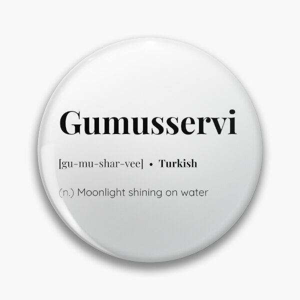 Item preview, Gumusservi Turkish word meaning designed and sold by SimplyMots.